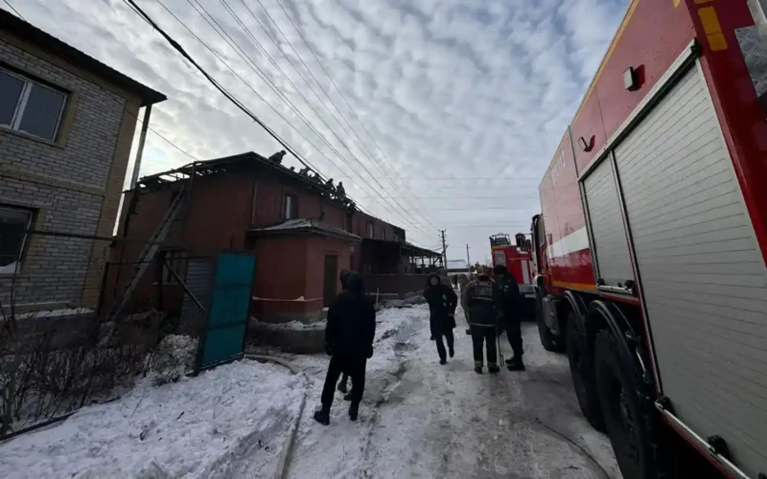 Астанада жеке тұрғын үй өртеніп, төрт бала көз жұмды