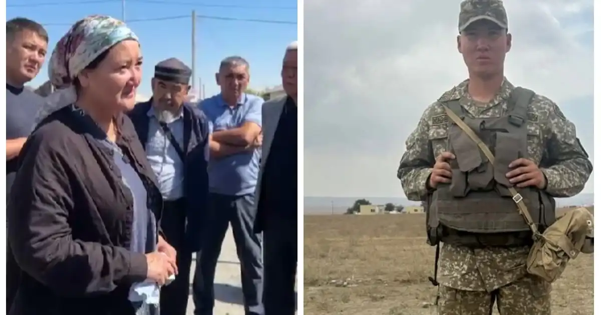 "Қолын белдікпен байлап, өзін ағашқа іліп қойған": Әскерде қайтыс болған сарбаздың анасы ұлының өзіне қол салғанына сенбейді