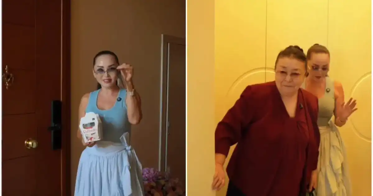 «Жылағым келіп тұр»: Баян Алагөзова актриса Меруерт Өтекешеваға пәтер сыйлады